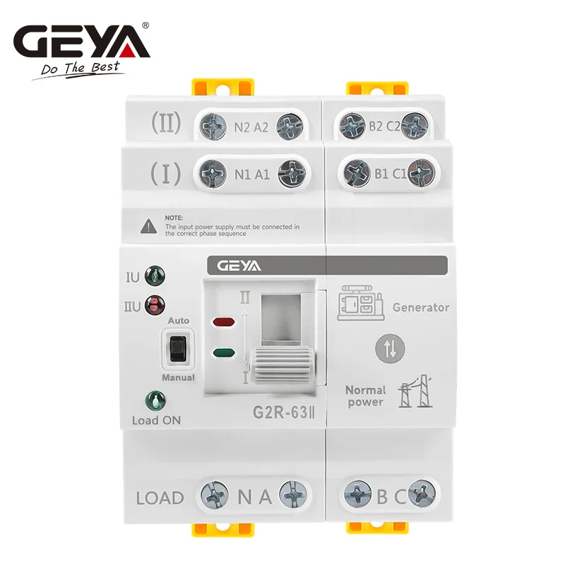 Автомат введення резерву (АВР) GEYA G2R 4P 0