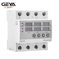 Трифазне реле напруги та струму GEYA GPS8-03